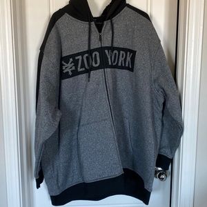 Men’s ZooYork hooded zip-up jacket size 3XL